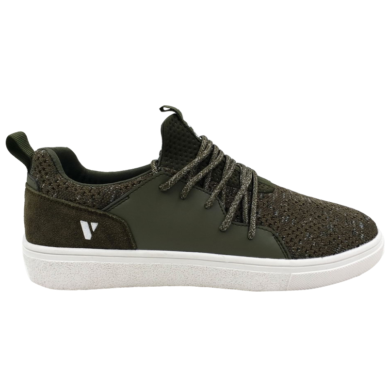 Man Board Shoes Knitted Shoes Best Sale Breathable Footwear Olive