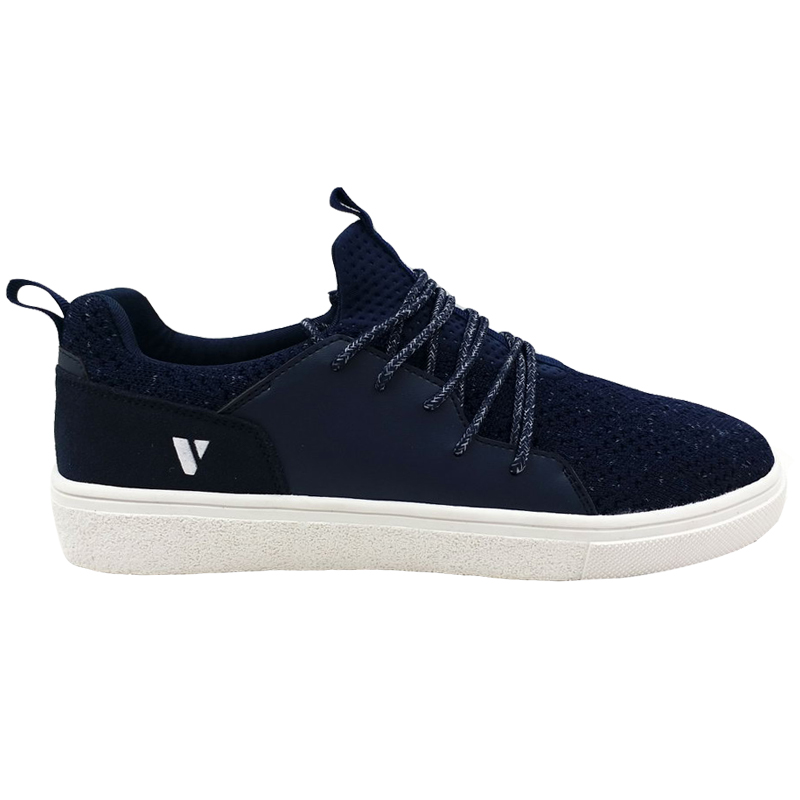 Man Board Shoes Knitted Shoes Best Sale Breathable Footwear Navy