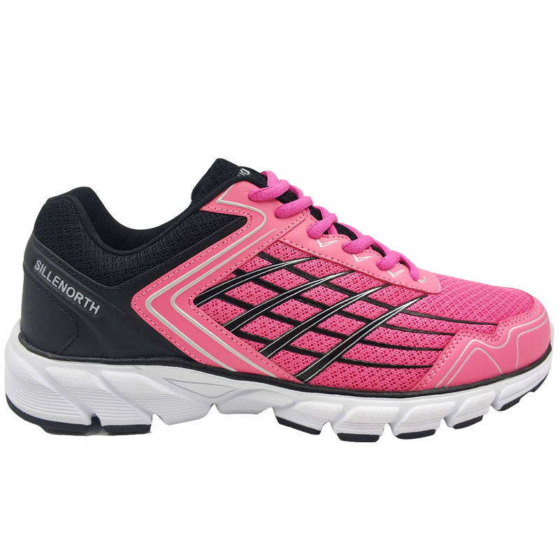 Woman Running Shoes Hot Sale Breathable Jogger Running Shoes Fuschia