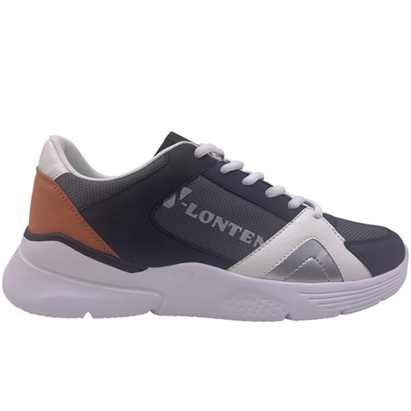 Man Sport Shoes Fashion Breathable Court Tennis Trainers Black Brown