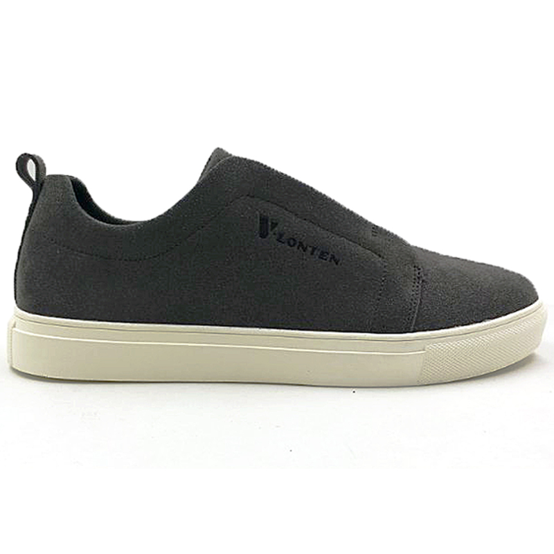 Man Board Shoes High Quality Suede Shoes Classic Low Top Trainers Dark Grey