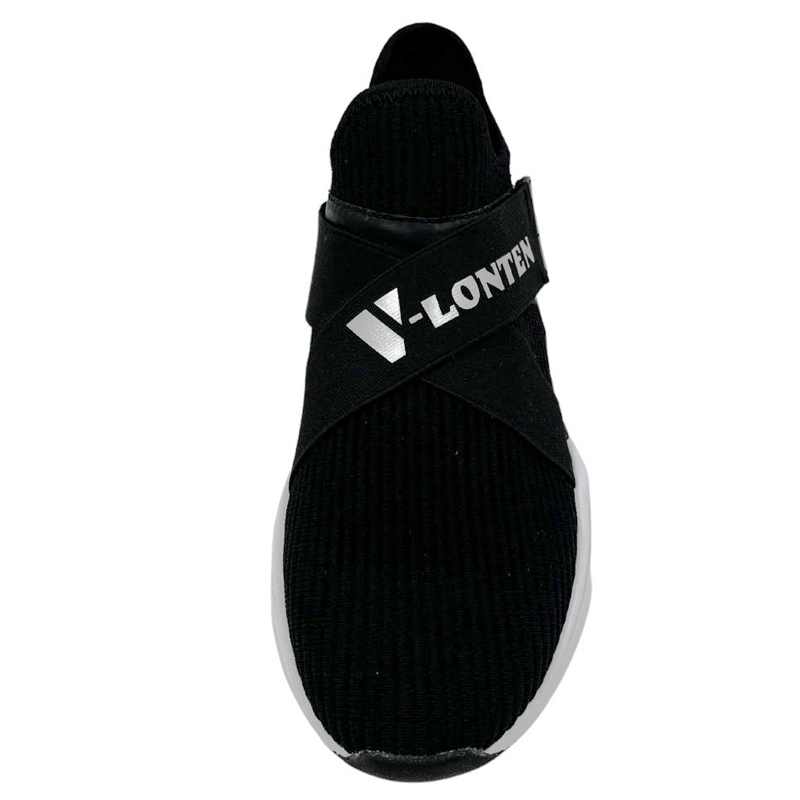 Man Sport Shoes Shock Absorbing Customized Slip On Ignite Articulate Golf Shoes Black