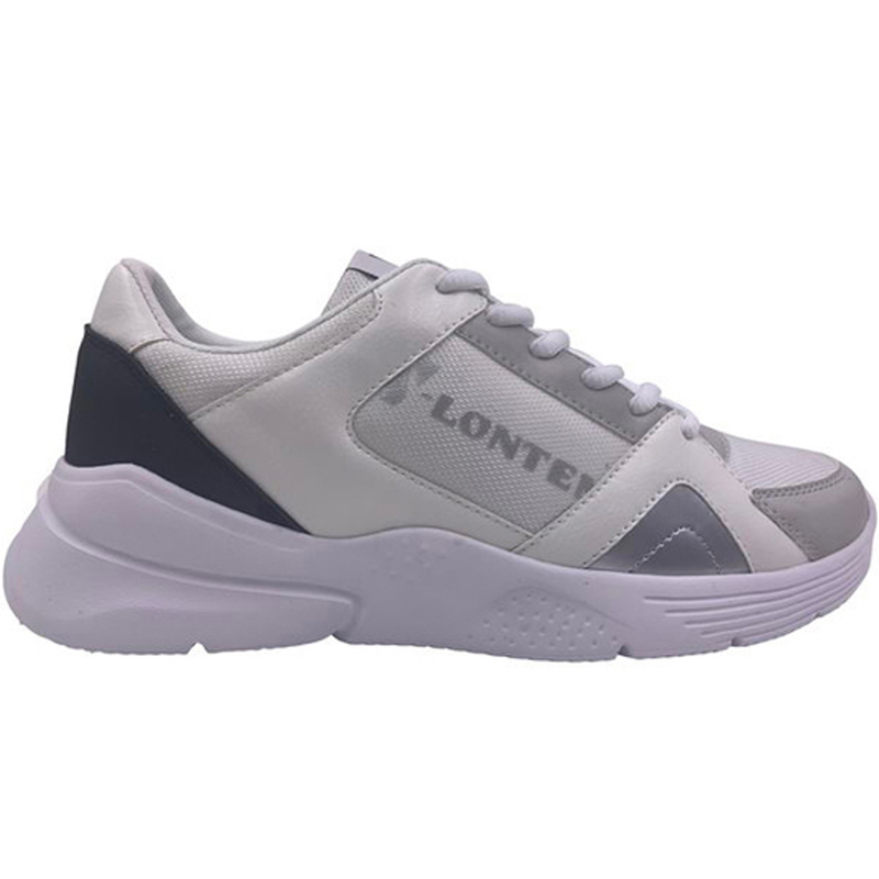 Man Sport Shoes Fashion Breathable Court Tennis Trainers White Black